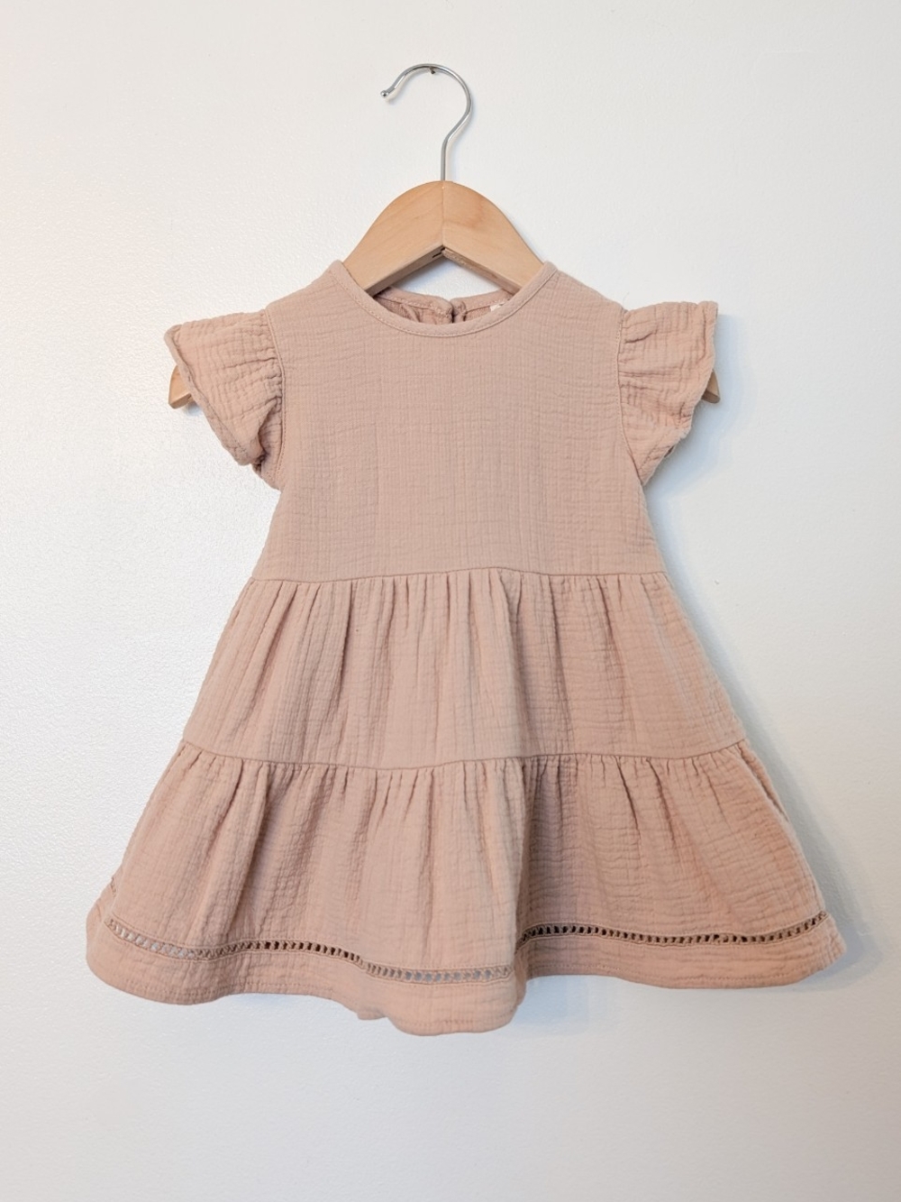 Quincy Mae blush dress